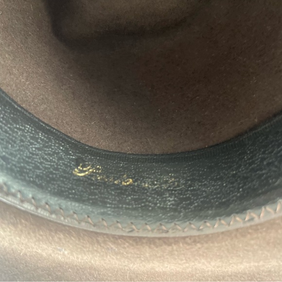 Akubra Snowy River Chocolate Brown Hat, Australian, Outback, Western, sz 6 7/8” - Picture 4 of 11